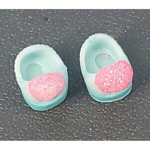 LOL Surprise Doll Shoes Mini Teal With Pompom